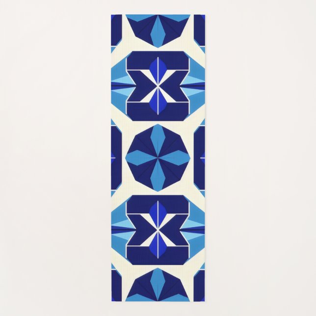 Tapis De Yoga Mosaic. (Devant)