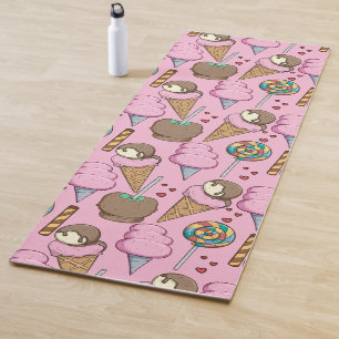 Tapis De Yoga Motif crème glacée   motif Lollies   lollipop 26