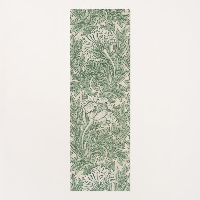 Tapis De Yoga Motif de fleurs, William Morris (Devant)