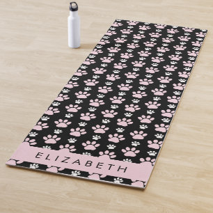 Tapis De Yoga Motif De Pailles, Pailles Roses, Pailles De Chien,