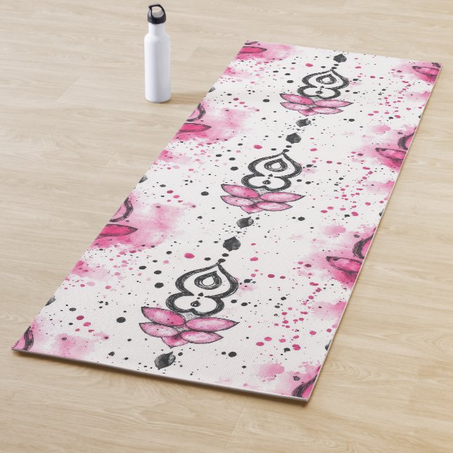 Tapis De Yoga Motif de yoga (En situation)