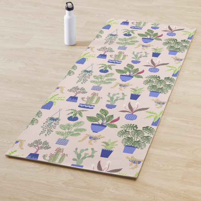 Tapis De Yoga Motif d'usine (En situation)