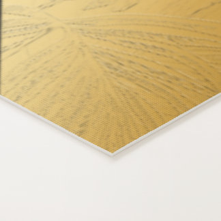 Tapis De Yoga Motif géométrique Gold violet vert rouge
