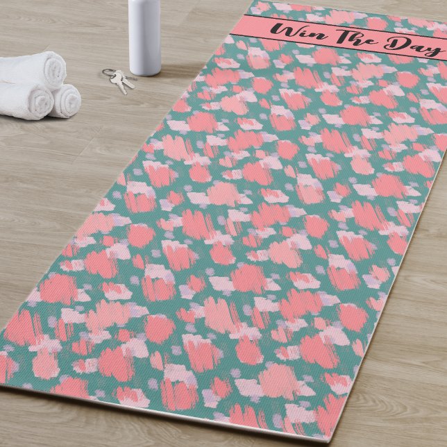 Tapis De Yoga Motif moderne tendance coloré (Trendy Modern Colorful Pattern Yoga Mat)