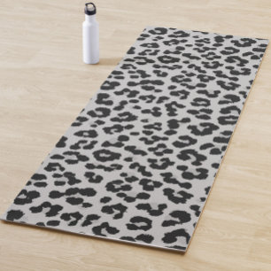 Tapis De Yoga Motif Poster de animal de Grey Grey Ash Leopard Ch