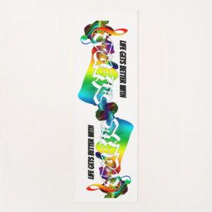 Tapis De Yoga Musique vintage