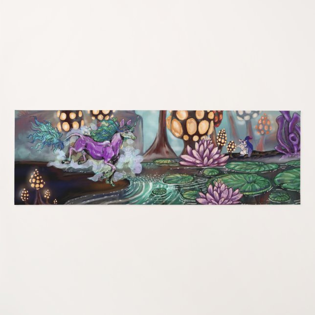 Tapis De Yoga Mystes de l'Imaginaire des Salomon Paysage (Devant (Horizontal))