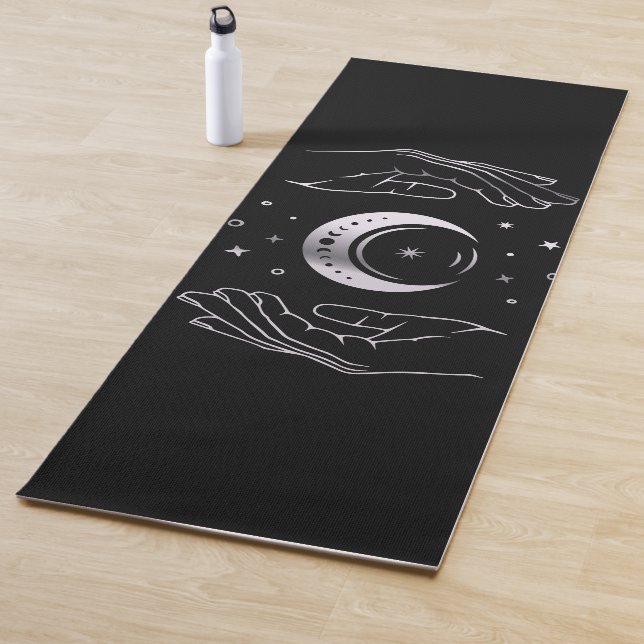 Tapis De Yoga Mystical Collection -  The Moon (En situation)