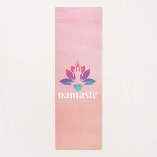 Tapis De Yoga Namaste Yoga Anjali Mudra Salutation Sanskrite — E