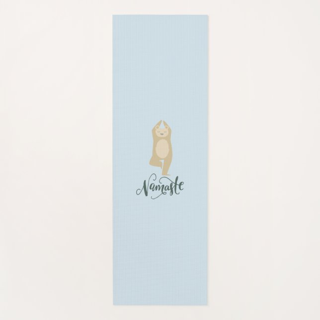 Tapis De Yoga Namaste Yoga Poing Bear (Devant)