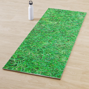 Tapis De Yoga Nature Green Grass Field Fitness Modèle branché