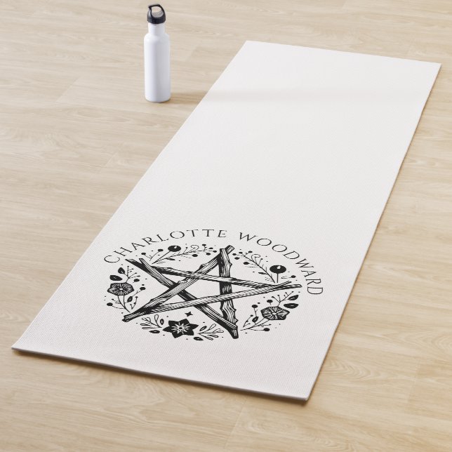 Tapis De Yoga Nature personnalisée (En situation)