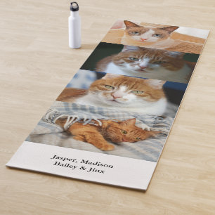 Tapis De Yoga Nom de la photo de l'animal de compagnie Yoga Mat