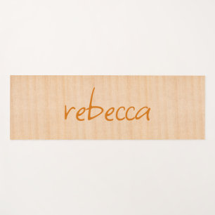 Tapis De Yoga Nom moderne simple