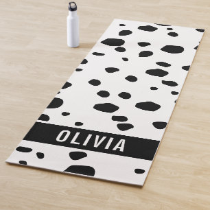 Tapis De Yoga Nom personnalisé classique Motif Poster de animal