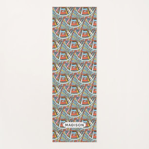 Tapis De Yoga Nom personnalisé du Motif natif yoga mat
