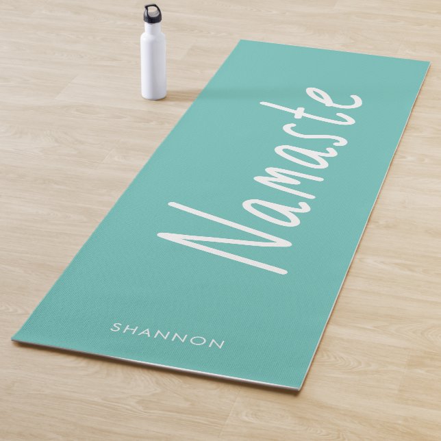Tapis De Yoga Nom personnalisé du script amusant (En situation)
