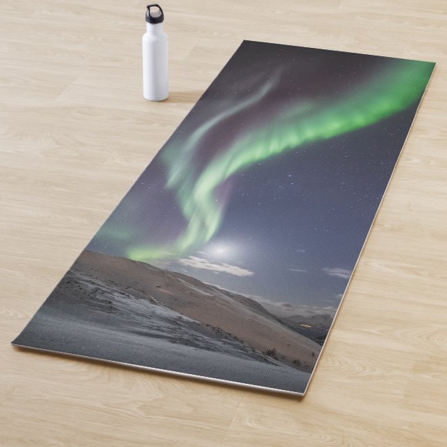 Tapis De Yoga Northern Lights Norvège (En situation)
