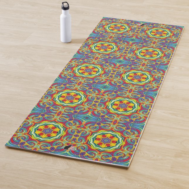 Tapis De Yoga Nouilles Kaleids Yoga Mat (En situation)