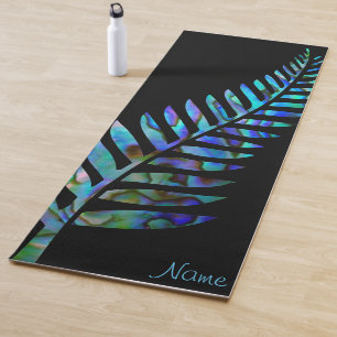 TAPIS DE YOGA NOUVELLE-ZÉLANDE PERSONNALISÉE FERN PAUA YOGA MAT