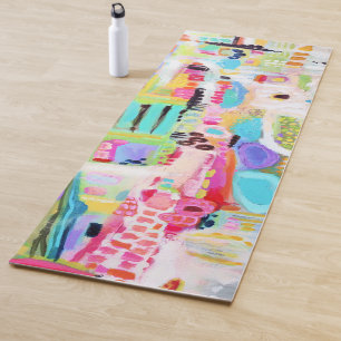 Tapis De Yoga Nuages Abstraits