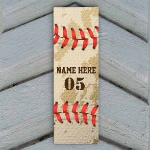 Tapis De Yoga Numéro de base-ball Vintage personnalisé Rétro