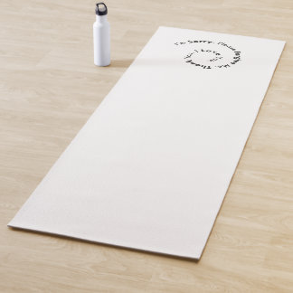 Tapis De Yoga Oponopono minimaliste