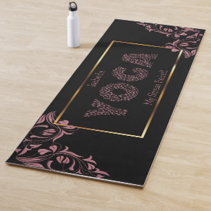 Tapis De Yoga Or rose - Yoga, Mon Soulagement Du Stress!