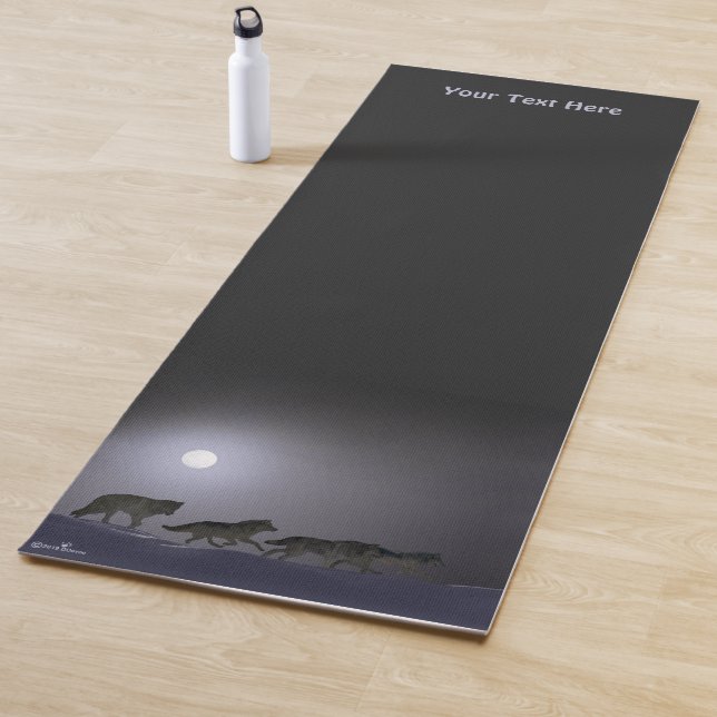 Tapis De Yoga Pack Wolf (En situation)