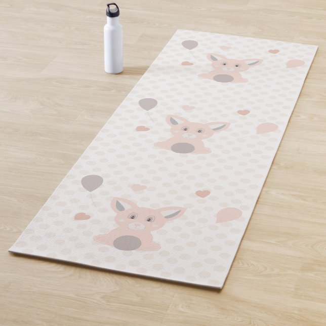 Tapis De Yoga Panda (En situation)