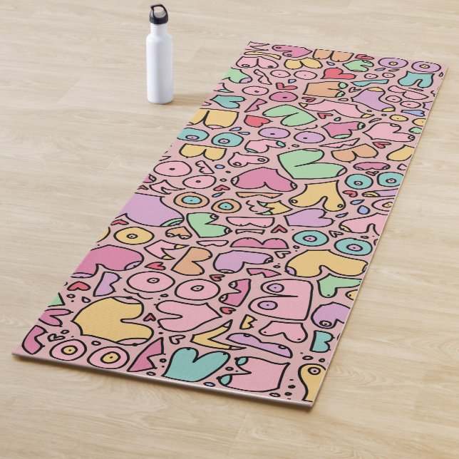 Tapis De Yoga Papier d'emballage (En situation)