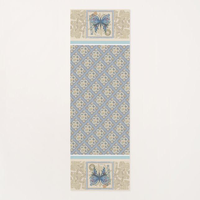 Tapis De Yoga Papillon du bureau de création G (Devant)