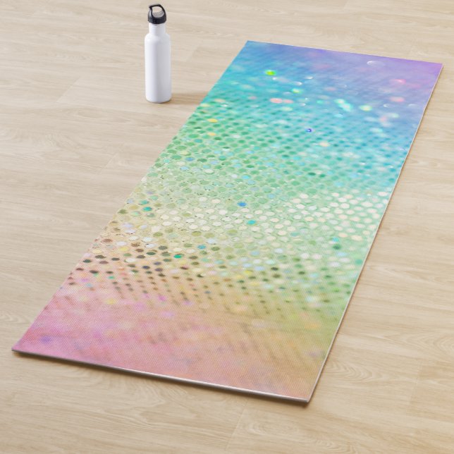 Tapis De Yoga Parties scintillant Rainbow Princess #5 (Parties s (En situation)