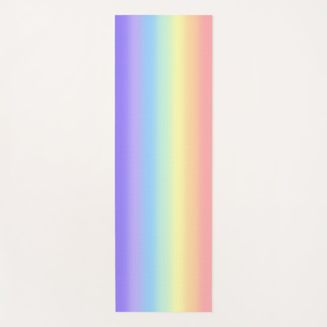 Tapis De Yoga Pastel Chakra (Devant)