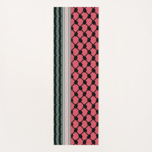 Tapis De Yoga Pastèque palestinienne Hatta Keffiyeh Kufiya Folk