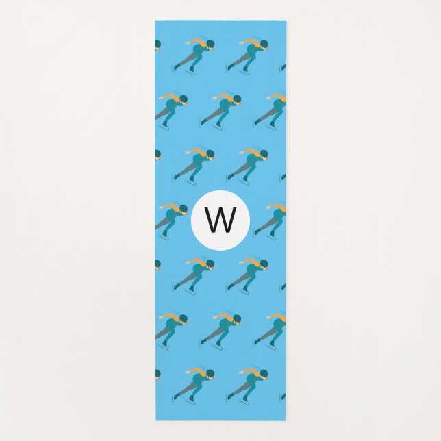 Tapis De Yoga Patinage de vitesse (Devant)