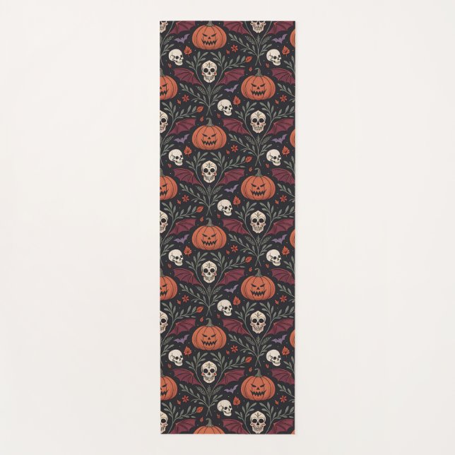 Tapis De Yoga Pattern d'Halloween (Devant)