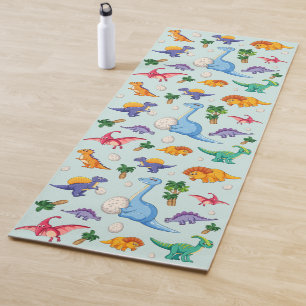 Tapis De Yoga Patters de Colorful Cute