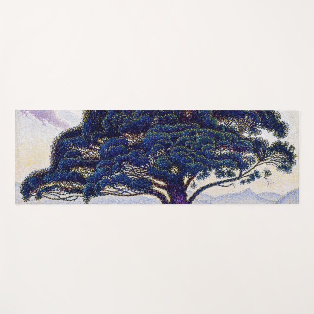 Tapis De Yoga Paul Signac - Le pin Bonaventure (Devant (Horizontal))