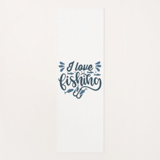 Tapis De Yoga Pêche en bateau de pêche comme pêcheur