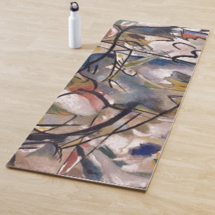 Tapis De Yoga Peinture artistique Abstraite Kandinsky