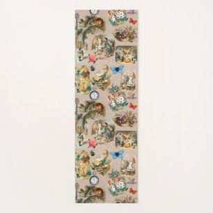 Tapis De Yoga Pépinière Alice Colorée Classique Wonderland 1800s