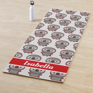 Tapis De Yoga Perroquet gris d'Afrique