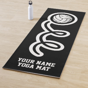 Tapis de yoga personnalisé avec nom personnalisé s