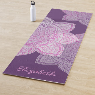 Tapis de yoga personnalisé Seraphine Mandala