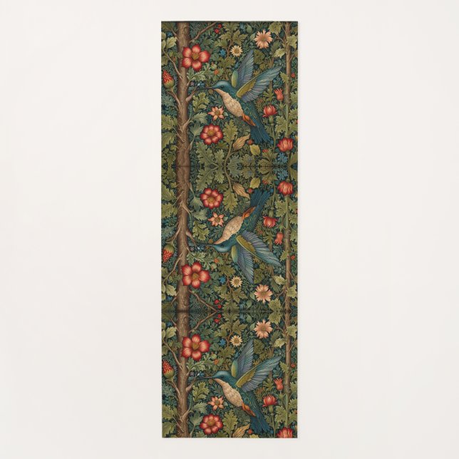 Tapis De Yoga Personnaliser le colibri romantique boho chic (Devant)