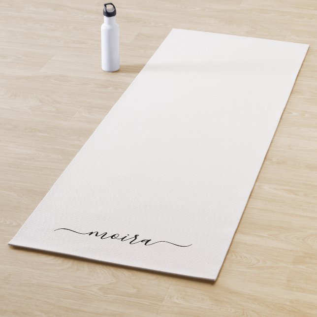 Tapis De Yoga Personnalité minimale de White (En situation)