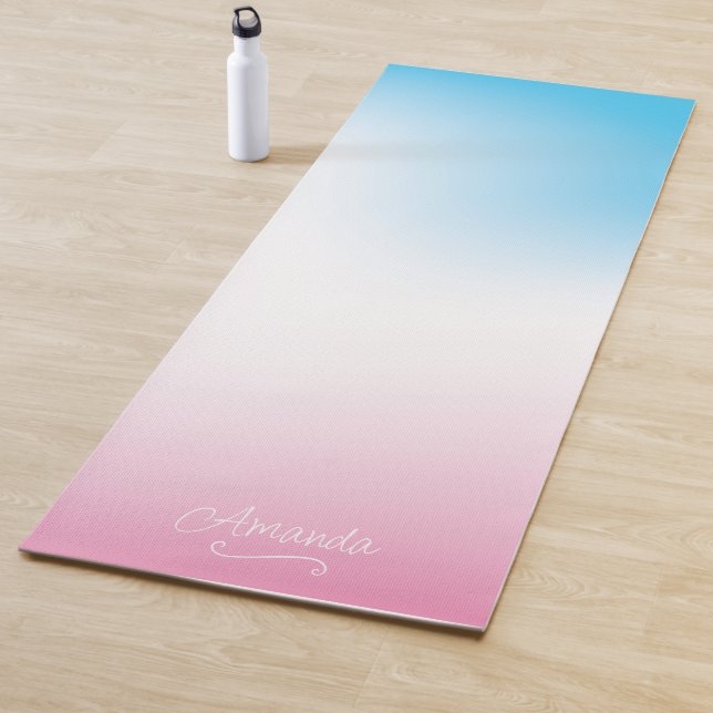 Tapis De Yoga Personnalized (En situation)