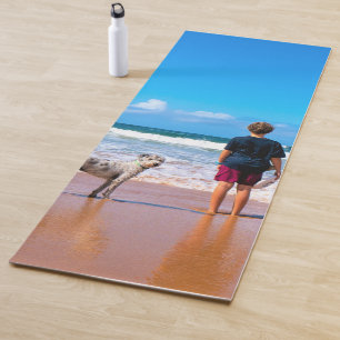 Tapis De Yoga Photo personnalisée Faites votre propre design J'