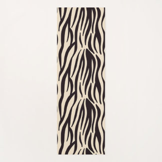 Tapis De Yoga Photographie en noir et blanc Zebra
